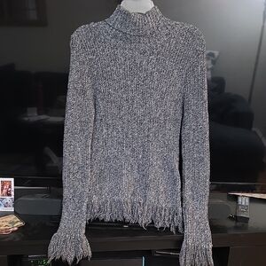 Mandee Charcoal Turtleneck Sweater